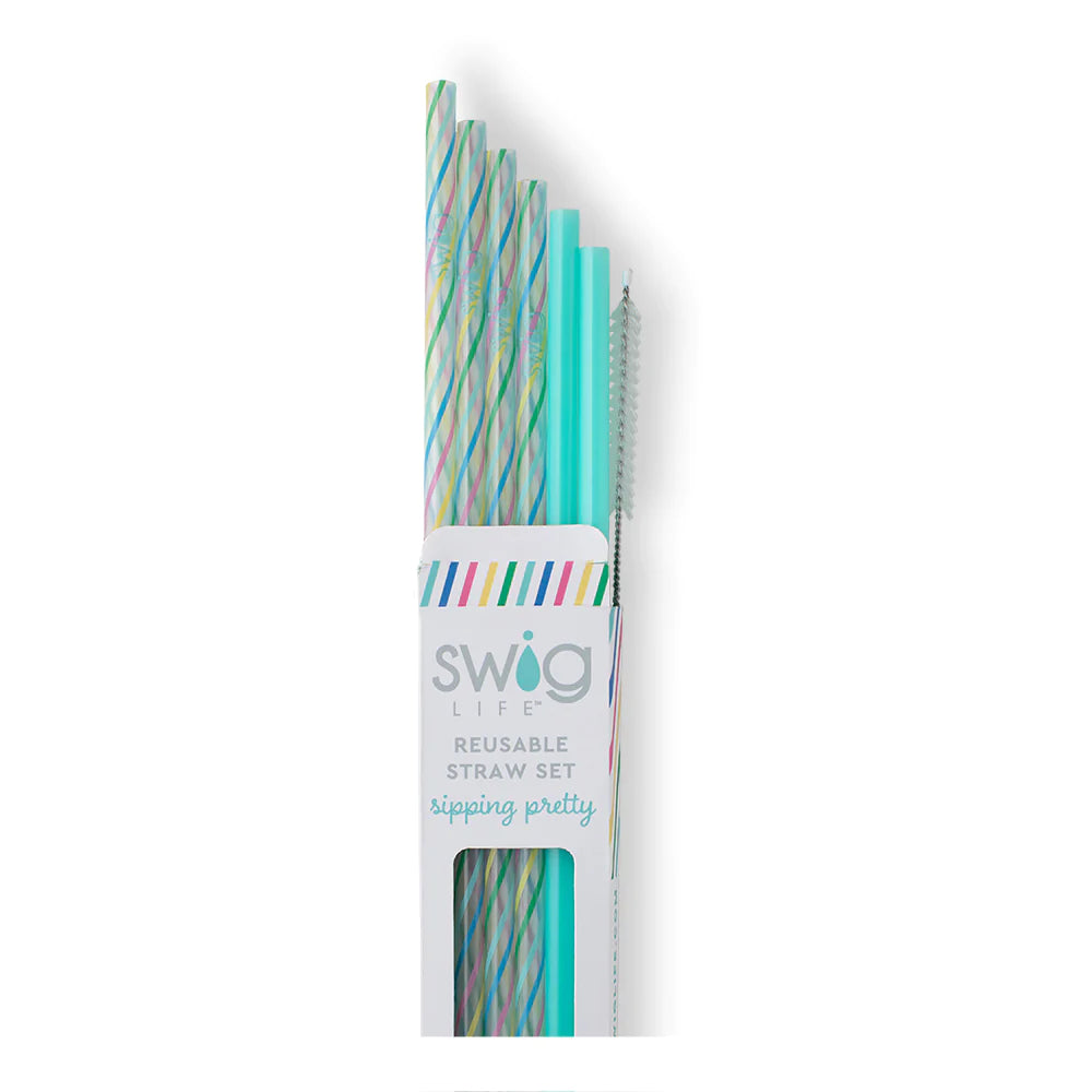 Swig Reusable Straw Set (Tall)
