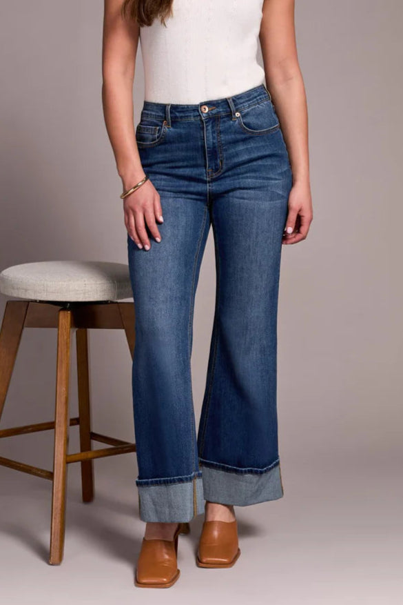 Tribal Brooke Palazzo Jeans
