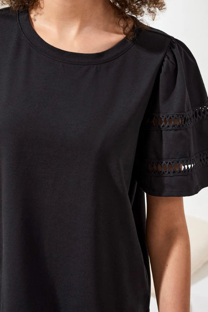 Tribal Flutter Sleeve Top