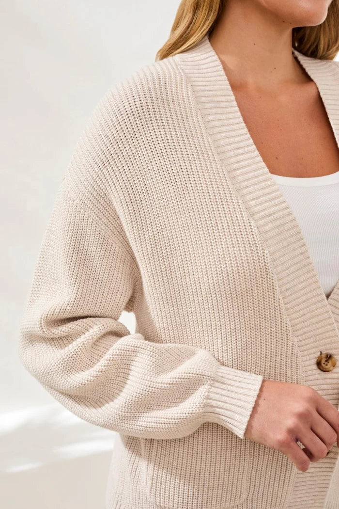 Tribal L/S Sweater Cardigan