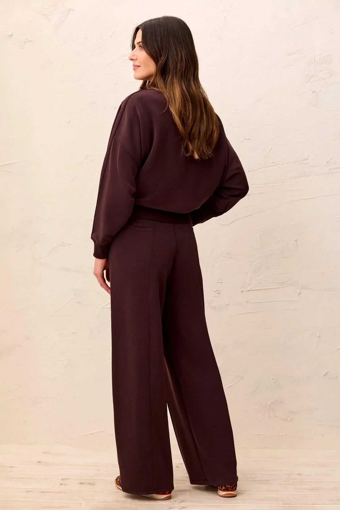Tribal Wide Leg Pant w/ Pintucks