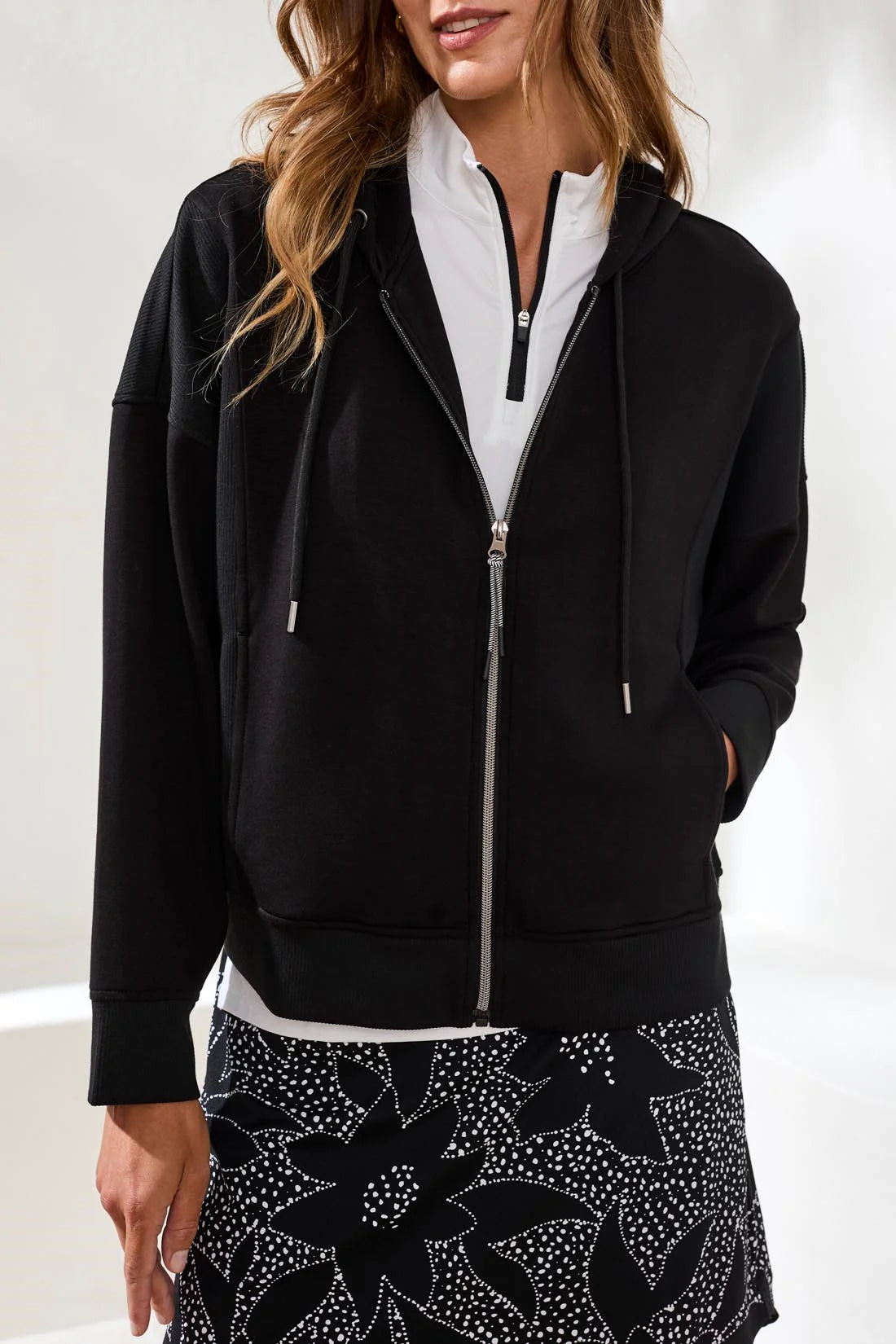 Tribal L/S Hooded Cardigan