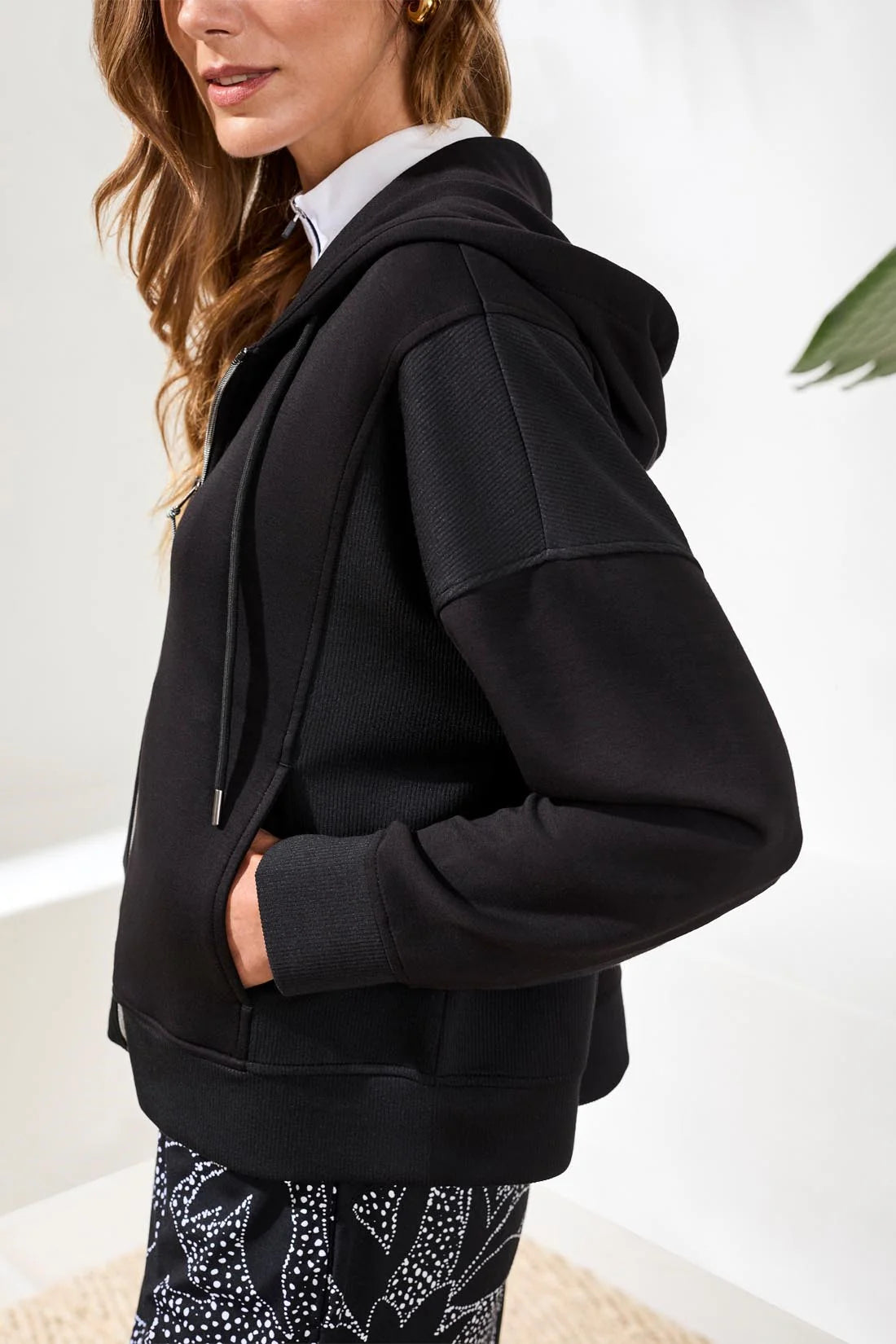 Tribal L/S Hooded Cardigan