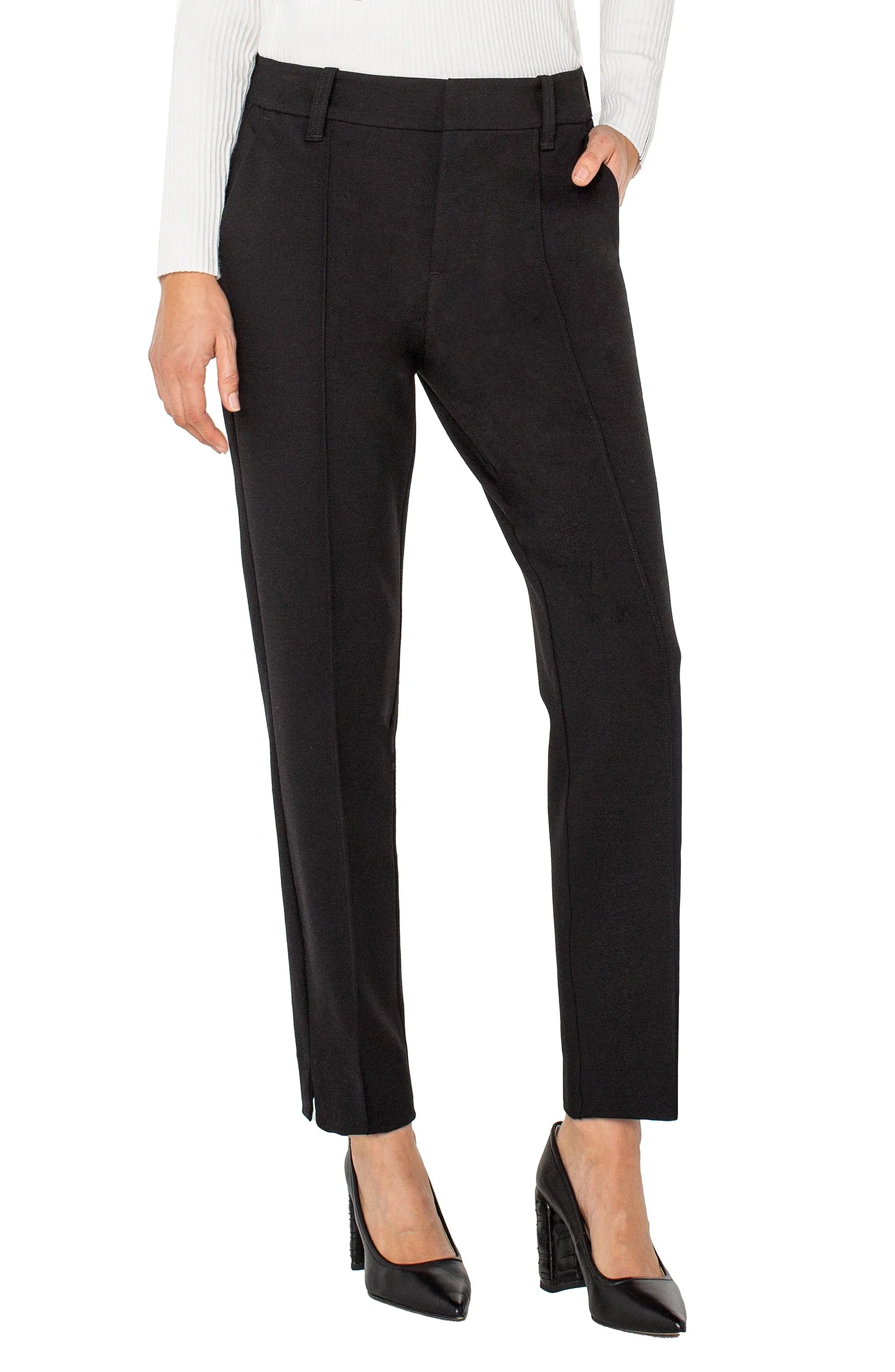 Liverpool Gemma Cigarette Trouser - Black