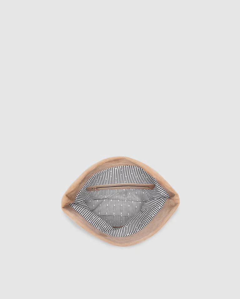 Louenhide Luka Suede Clutch Crossbody