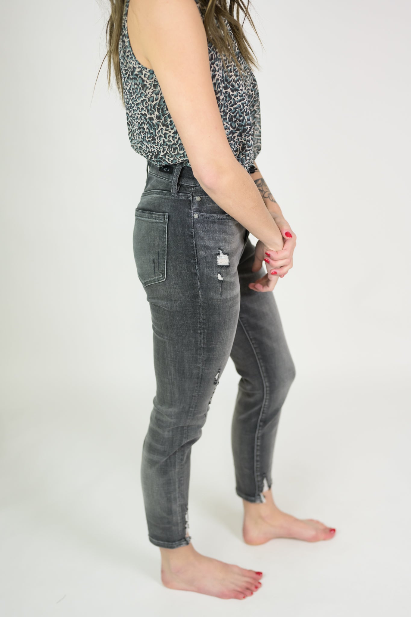 Liverpool Abby High Rise Crop Skinny