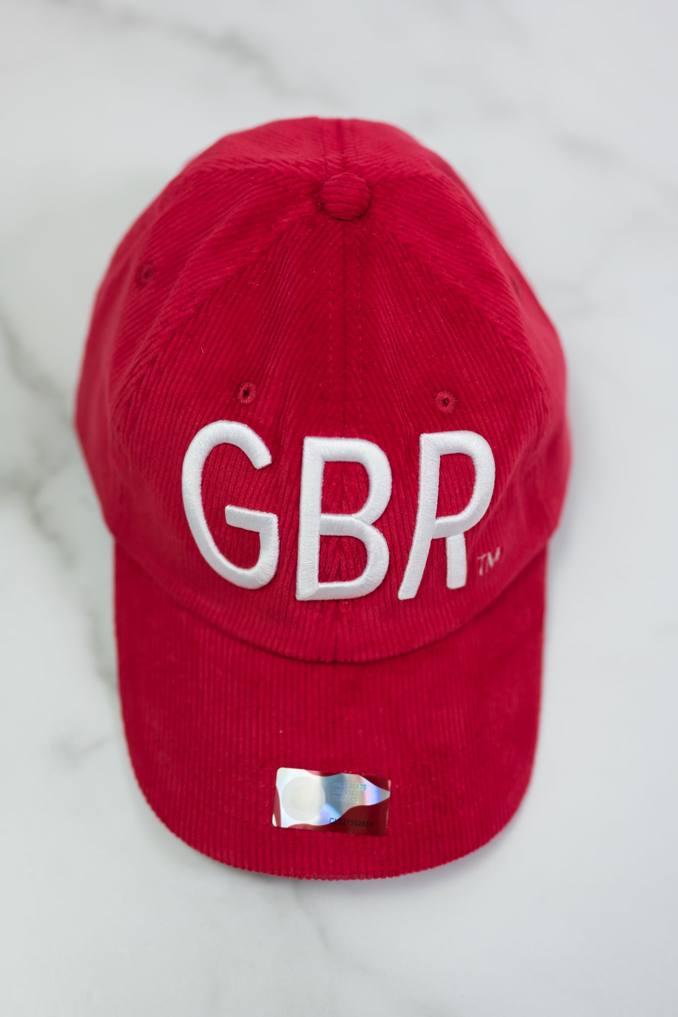 GBR Corduroy Baseball Cap